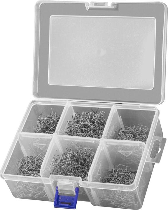 Actual product image Stahlwerk Staple set for plastic welding equipment 1,200 staples Welding nails