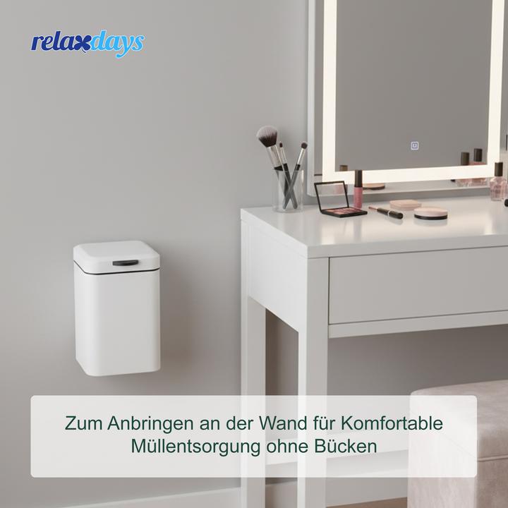 Produktbild Relaxdays Wanddkosmetikeimer (3 l)