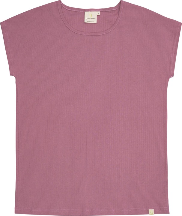 greenjama T-Shirt aus Derby-Rib