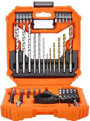 Actual product image Wellcut 56-piece bit and drill bit set ( WC-DB56 ) PH / PZ / HEX / Schiltz / TX / Robertson metal /