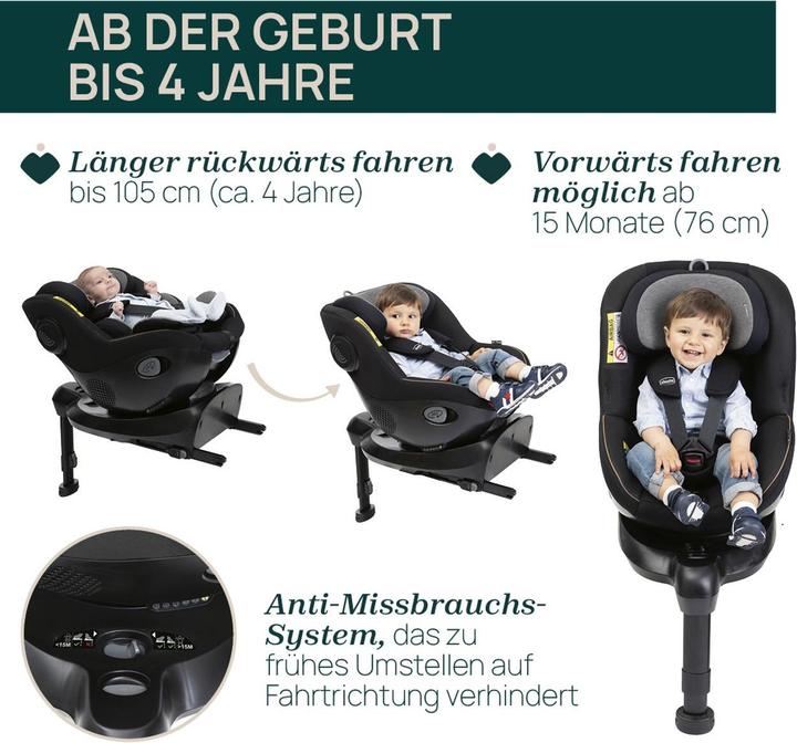 Image du produit Chicco SEAT 105 I-SIZE 40 - 105 CM (Siège pour enfant, Norme ECE R129/i-Size)