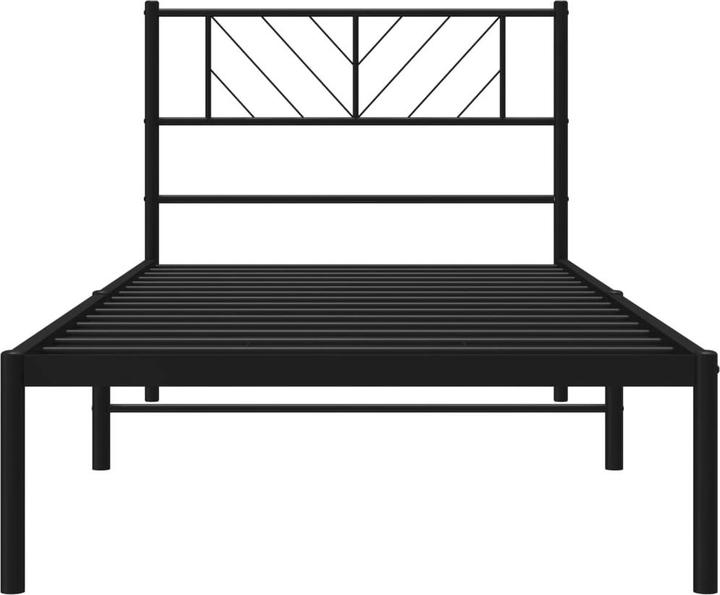 Produktbild vidaXL Metall Bettgestell (107 x 203 cm)