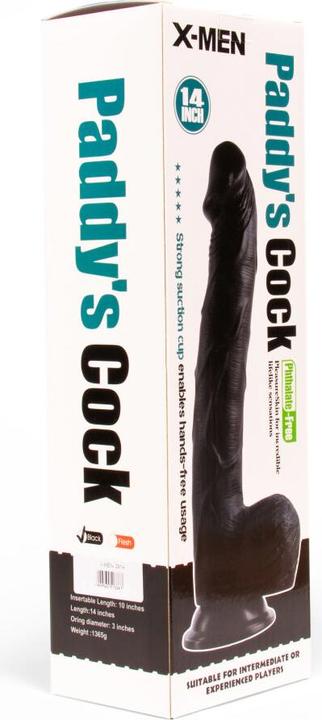 Immagine prodotto X-Man X-MEN Cazzo di Paddy da 14 pollici nero