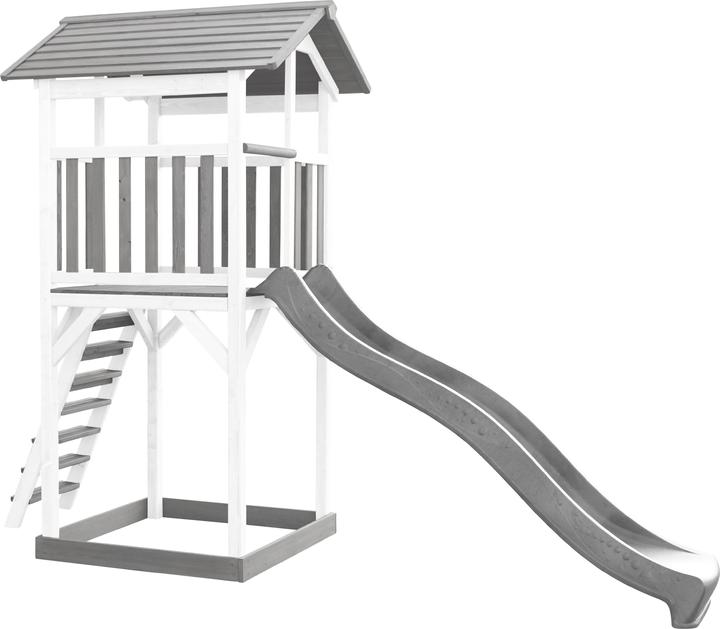Produktbild Axi Beach Tower Spielturm - Graue Rutsche