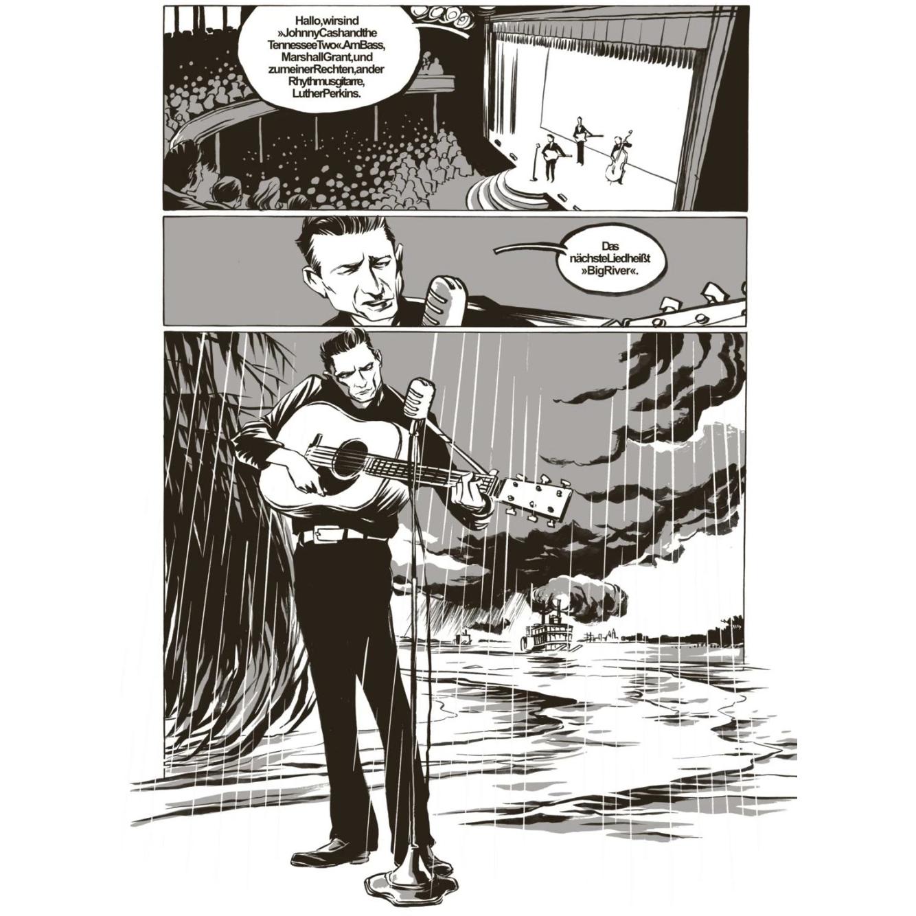 Thumbnail - CASH - I see a darkness, Belletristik von Reinhard Kleist