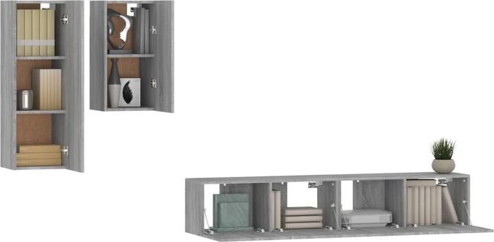 Produktbild vidaXL TV-Schrank-Set (30 x 30 x 110 cm)