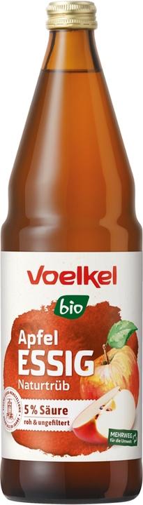 Actual product image Voelkel Apple Cider Vinegar Natural Cloudy 5% Acidity Organic (750 ml)