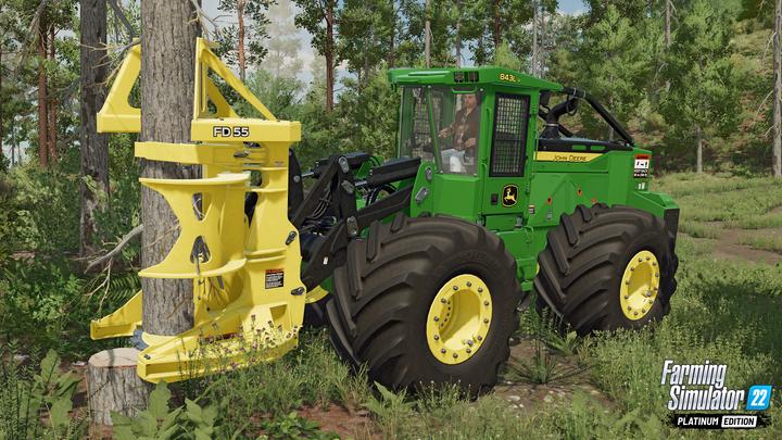 Immagine prodotto Giants Software Farming Simulator 22 (Edizione Platinum) (PS4, EN)