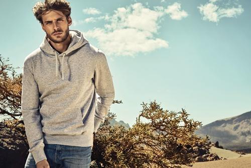 Produktbild Promodoro Sweatshirt X.O Hoody Sweater Men Grösse M heather grey (M)