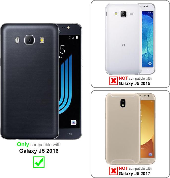 Actual product image Cadorabo Chain case for Samsung Galaxy J5 2016 necklace cover adjustable