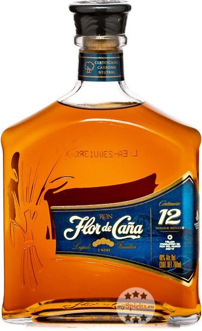Immagine prodotto Flor de Caña Centenario 12 Años Ron (1 x 70 cl)