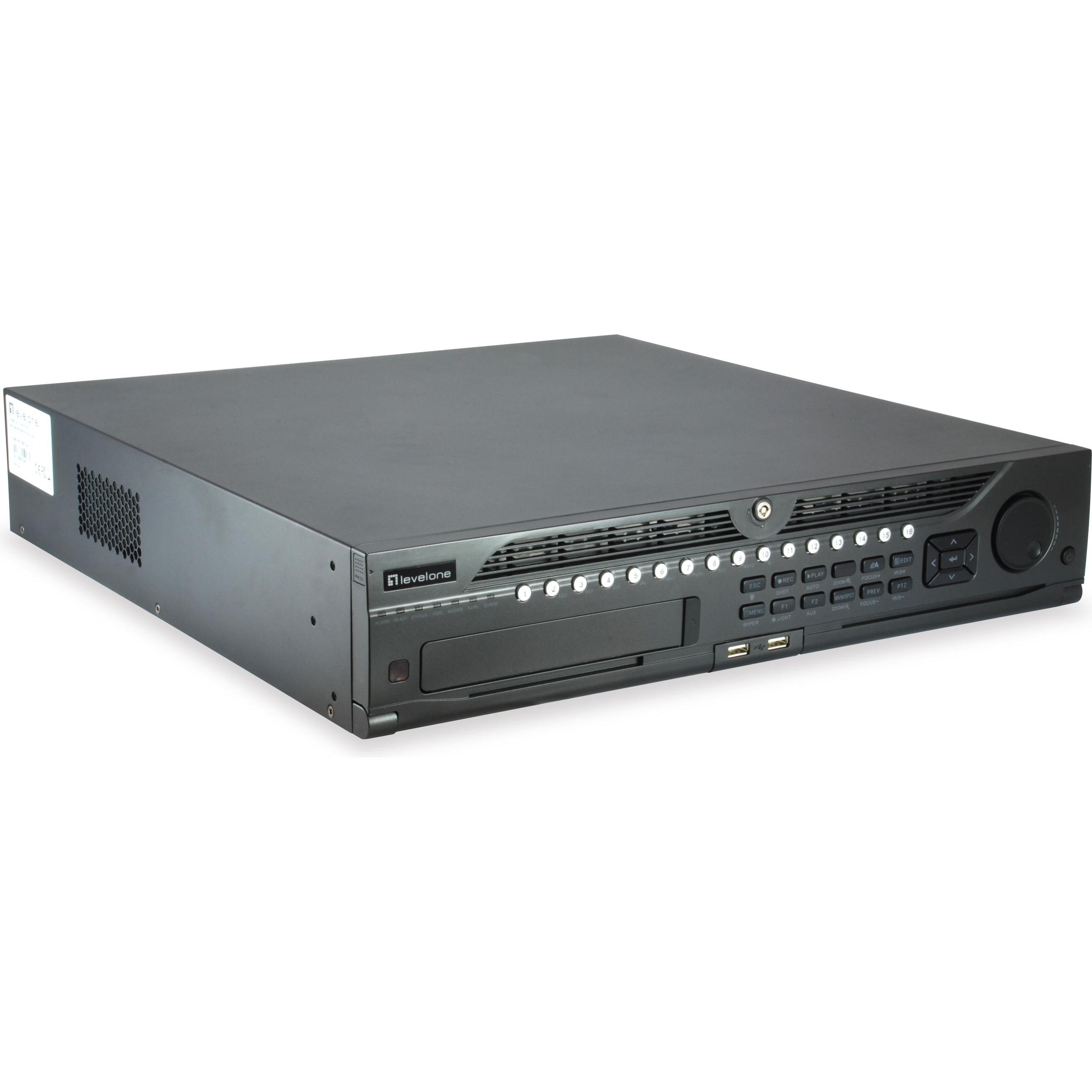 LevelOne GEMINI series NVR-0764 - NVR - 64 Kanäle (Netzwerk Videorecorder (NVR)), Netzwerkkamera Zubehör