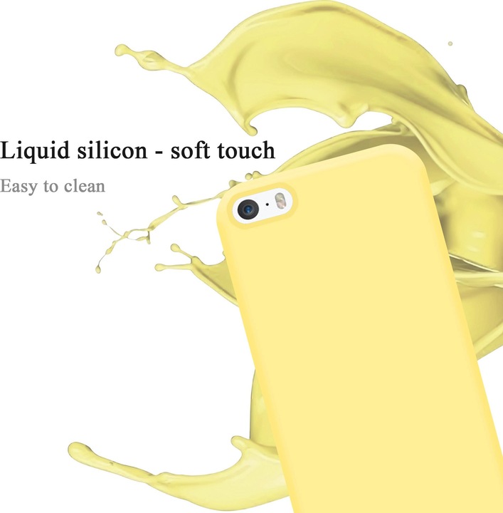 Produktbild Cadorabo TPU Liquid Silicone Case Cover (Apple iPhone 5)