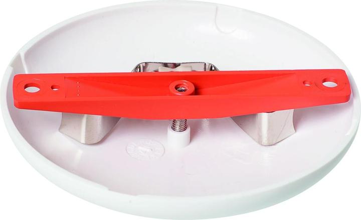 Actual product image Elbro Ceiling rose, Ø 95mm, height 15mm, metal spring + plastic bar, white