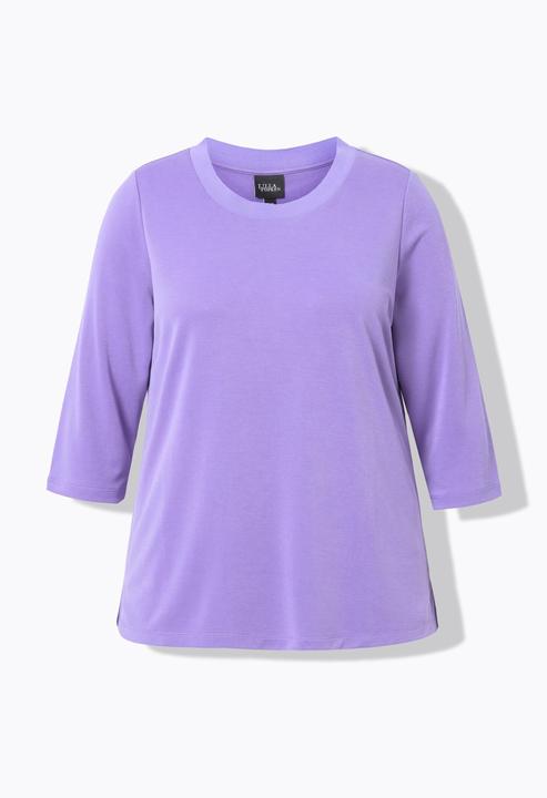 Actual product image Ulla Popken Basic Rayon Blend V-Neck Top