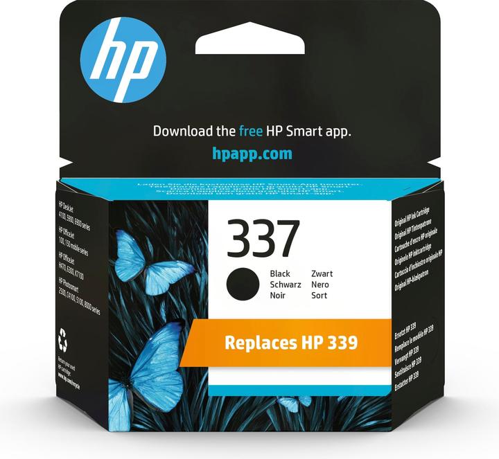 Productafbeelding HP Nr. 337 Inktkaart/zwart (BK)