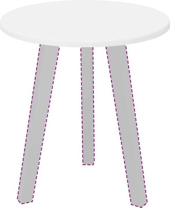 Produktbild VidaXL Tischplatte (40 x 40 x 1.5 cm)