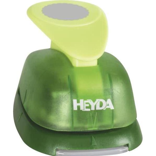 Heyda, Locher, Motivstanzer für Karton bis 220g/qm Kreis geriffelt 38mm