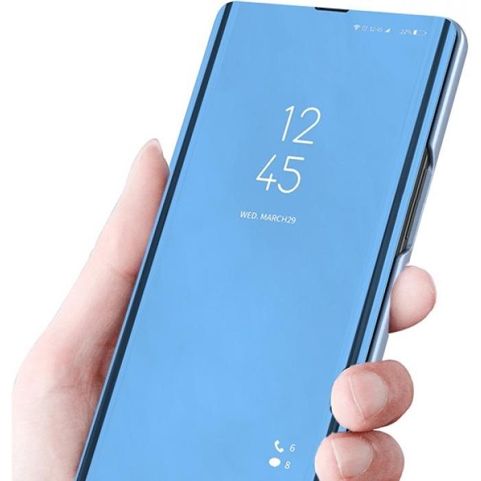Thumbnail - Screenguard Xiaomi Redmi Note 10 4G Clear View Flip Case (Xiaomi Redmi Note 10), Smartphone Hülle, Blau