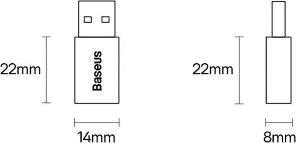 Immagine prodotto Baseus USB A - USB C