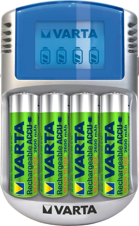 Produktbild Varta LCD Charger (1 Stk., AAA, AA, 2600 mAh, Ladegerät ohne Akku)