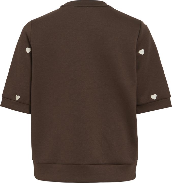 Produktbild Vila VISIF Kurzes Rundhals Sweatshirt mit kurzen Ärmeln (M)