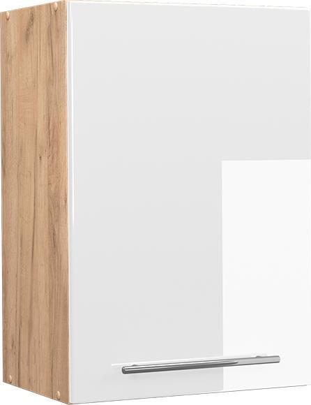 Goldkraft Eiche, Weiss, Weiss Hochglanz