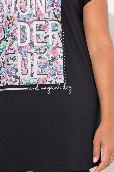 Immagine prodotto Miamoda T-Shirt, oversized, farbiger Print, Rundhals (44)