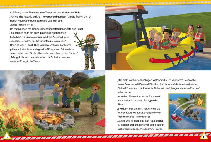 Immagine prodotto Panini Feuerwehrmann Sam: Eine Woche voller Feuerwehrgeschichten (Tedesco, Eva-Regine Rauch, Nicole Hoffart., Sovrapprezzo Katrin, 2018)