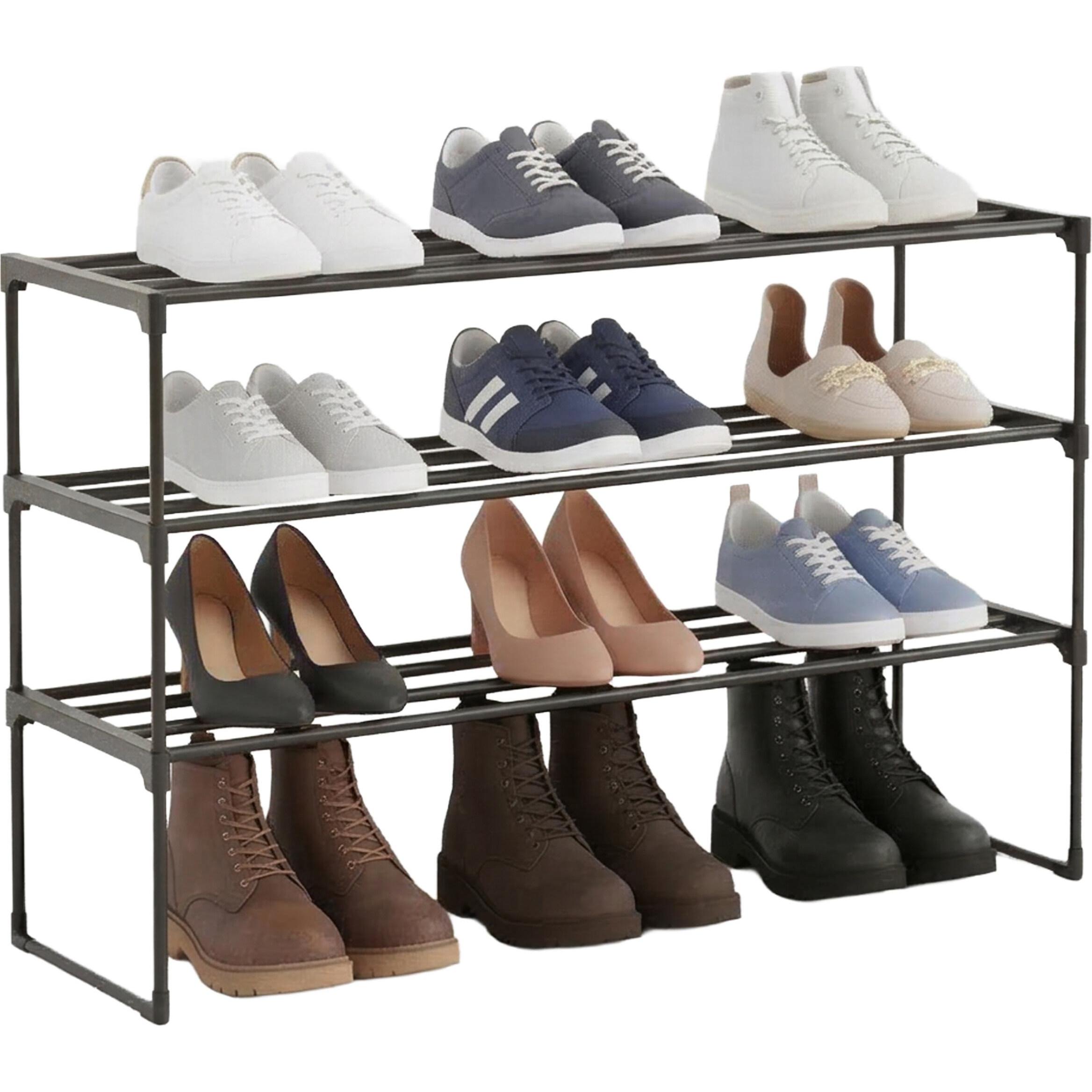 Relaxdays, Scarpiera, Scarpiera (117 x 30 x 55 cm)