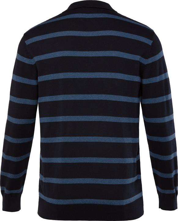 Produktbild Boston Park Strickpullover mit Polokragen, Ringel, Zipper, bis 84/86 (62)