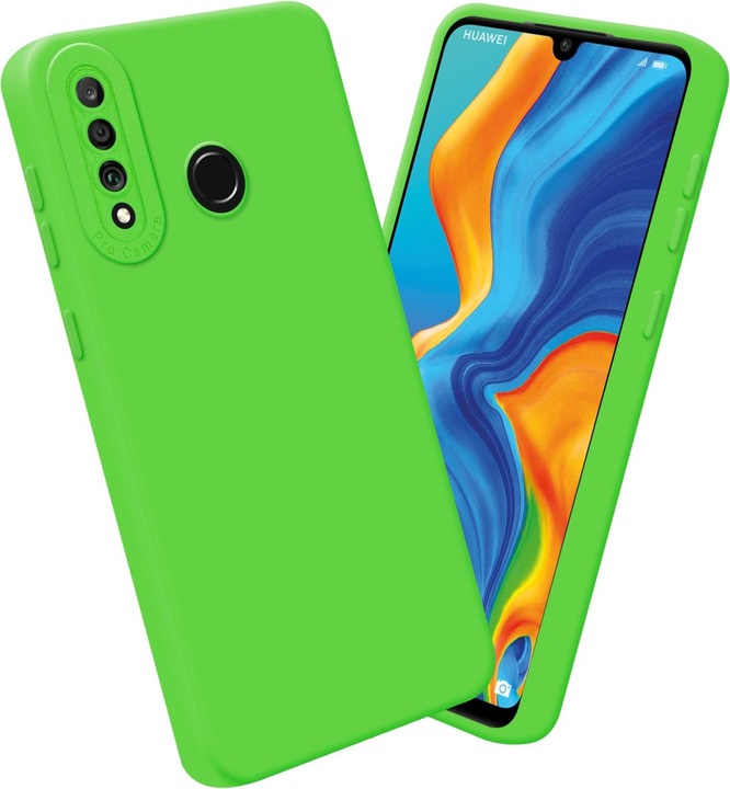 Actual product image Cadorabo Case for Huawei P30 LITE in TPU Fluid LM162 Style (Huawei P30 Lite)