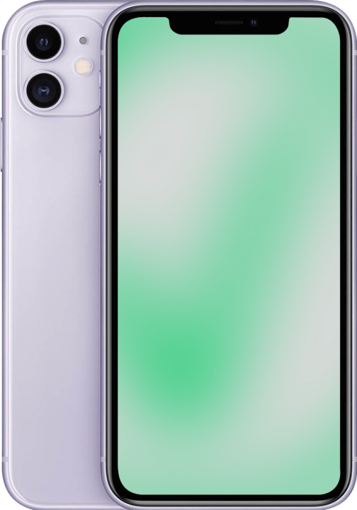 Actual product image Revendo iPhone 11 (128 GB, Purple, 6.10", 12 Mpx, SIM + eSIM, B / Very good)