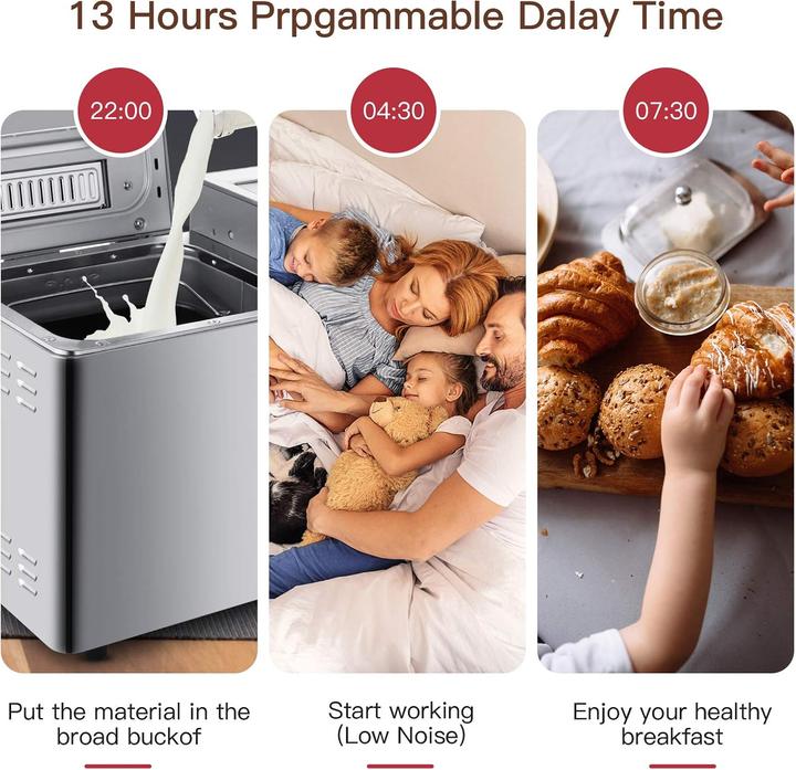 Image du produit Coocheer Brotbackautomat mit 25 Programmen