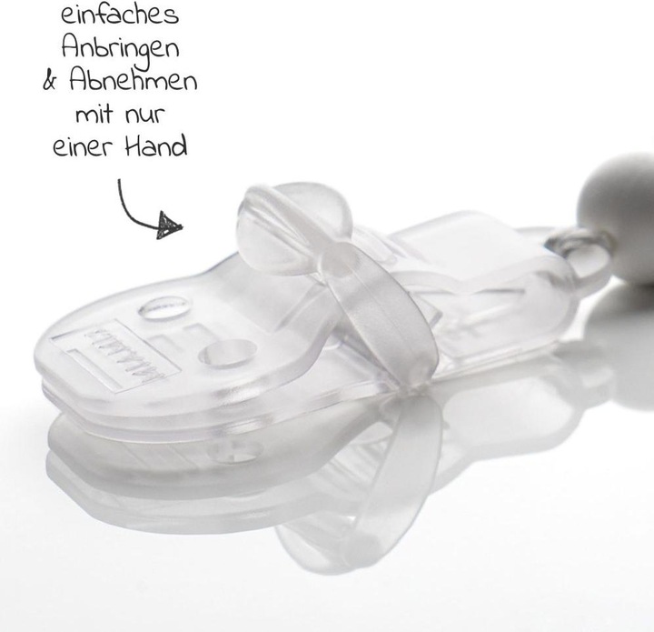 Produktbild MiaMia Schnullerboxen 4-tlg. Schnuller-Zubehör-Set (4 x)