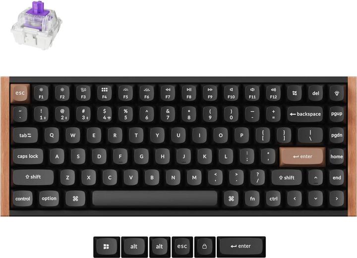 Produktbild Keychron K2 HE (US, Kabellos, Kabelgebunden)