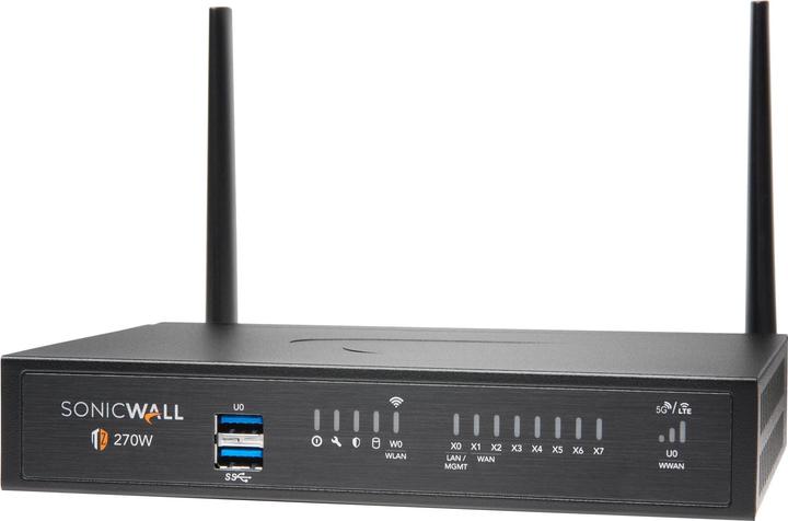 Actual product image SonicWall Firewall TZ-270W TotalSecure Advanced Appliance, w/APSS, 1yr