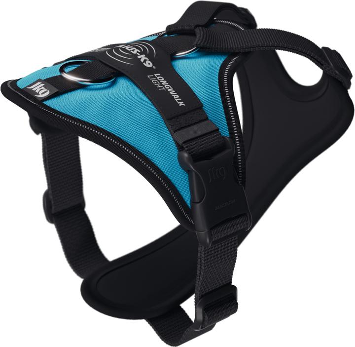 Produktbild Julius-K9 K9 Longwalk light sele w/trackerpocket,Aquamarine,XS (XS, Hund, Allgemein)