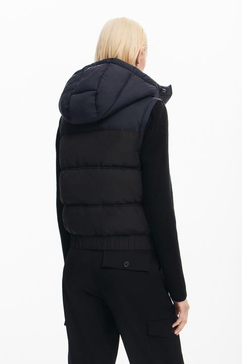 Actual product image Desigual Woven Padded Short Overcoat