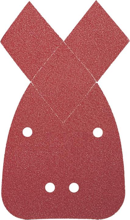 Produktbild Bosch Professional Zubehör Schleifblatt C430, 100 x 170 mm, 2 x 80, 2 x 120, 2 x 180, 4 Löcher, 6er-Pack (120, 180, 80)