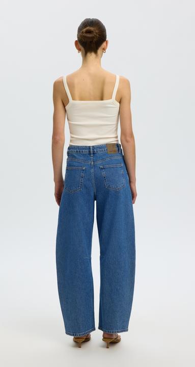 Produktbild Selected Mid Waist Barrel Fit Jeans (27)