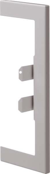 Actual product image Hager TEH BR65170W7035 Wall connection panel sheet steel BR 65x170mm top part 80mm lightg