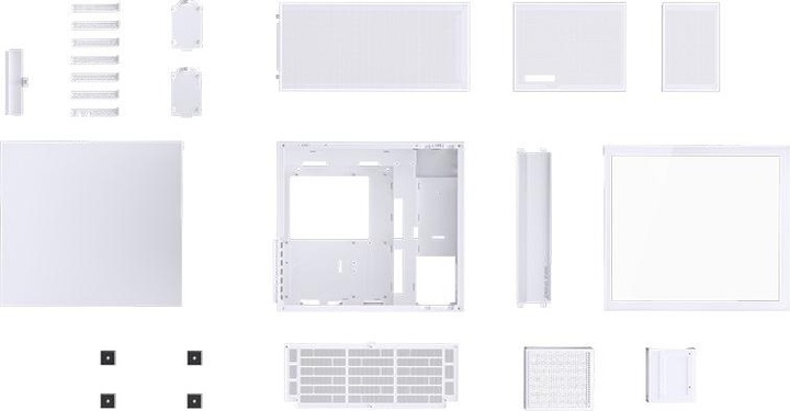Image du produit Jonsbo D41 MESH White (ATX, mATX, Mini-ITX, DTX)