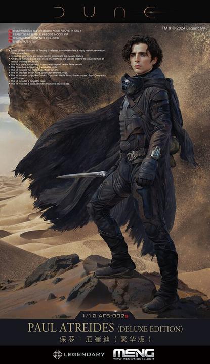 Image du produit Meng-Model Dune Paul Atréides (édition de luxe)
