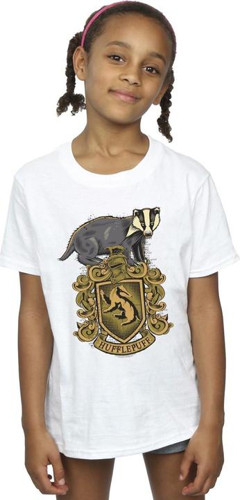 Produktbild Hufflepuff Sketch Crest TShirt Mädchen (128)
