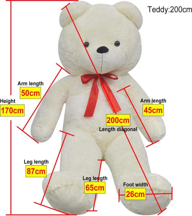 Produktbild vidaXL Plüschspielzeug (170 cm)