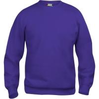 Immagine prodotto Clique Felpa girocollo Basic 021030, poliestere, cotone, viola, XL (XL)