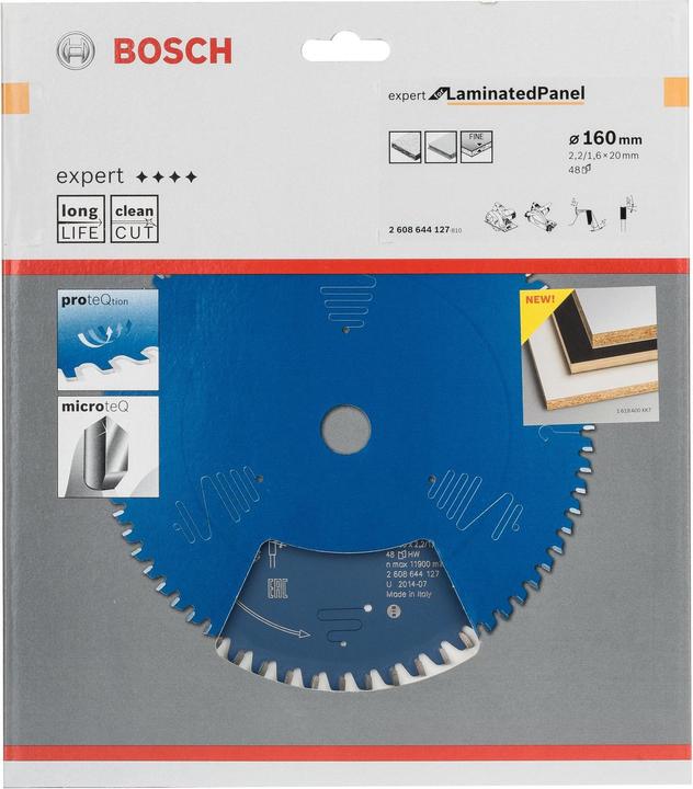 Productafbeelding Bosch Professional Zubehör Cirkelzaagblad Expert voor Lami