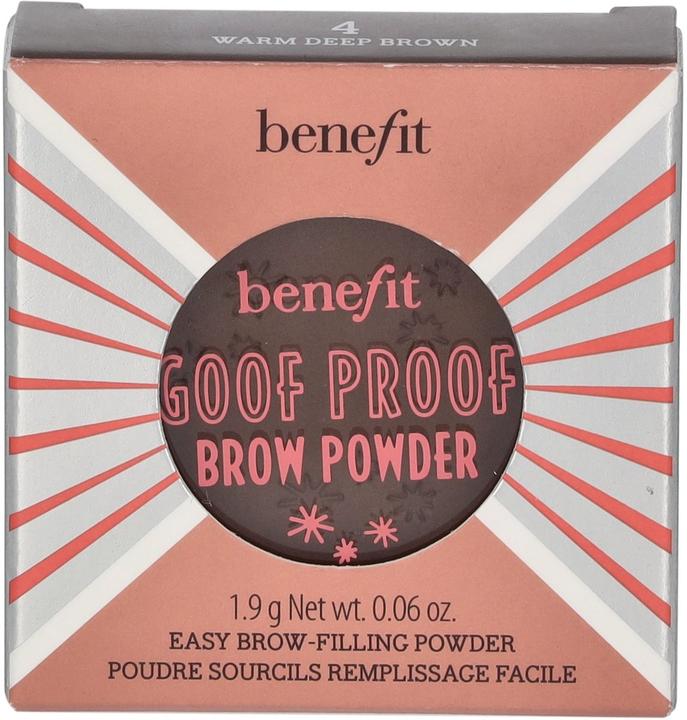 Produktbild BeneFit Cosmetics Goof Proof Brow Powder (4, Warm Deep Brown)