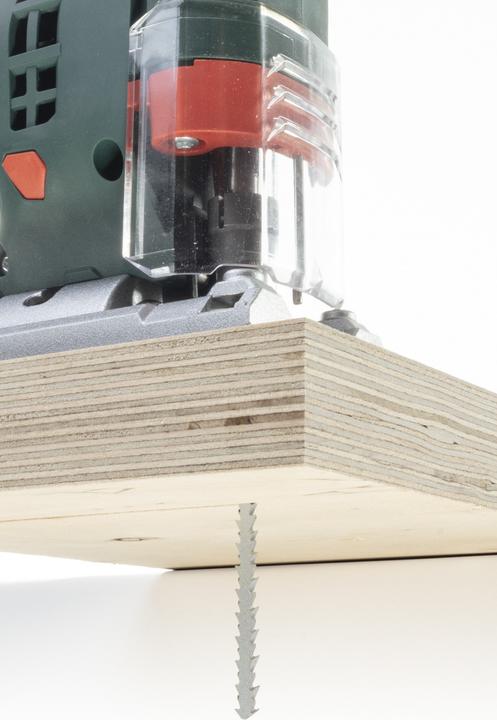 Produktbild wolfcraft 2 Stichsägeblätter HCS L=115mm T-Schaft